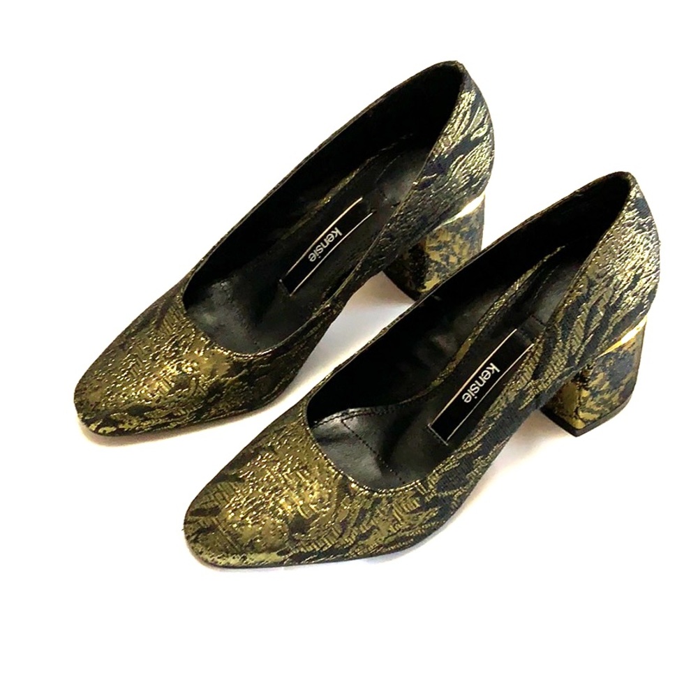 NWOT Kensie statement block pump heels 2 inches